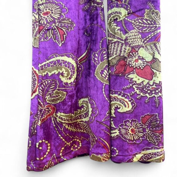 Velvet Flares from Raga Psychedleic Pants Size Small Tags - Picture 4 of 8